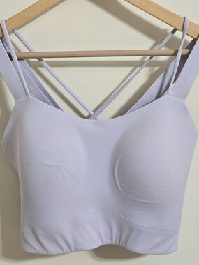 Lululemon Like a Cloud Longline Bra *Light Support, D/DD Cup in Serene Blue